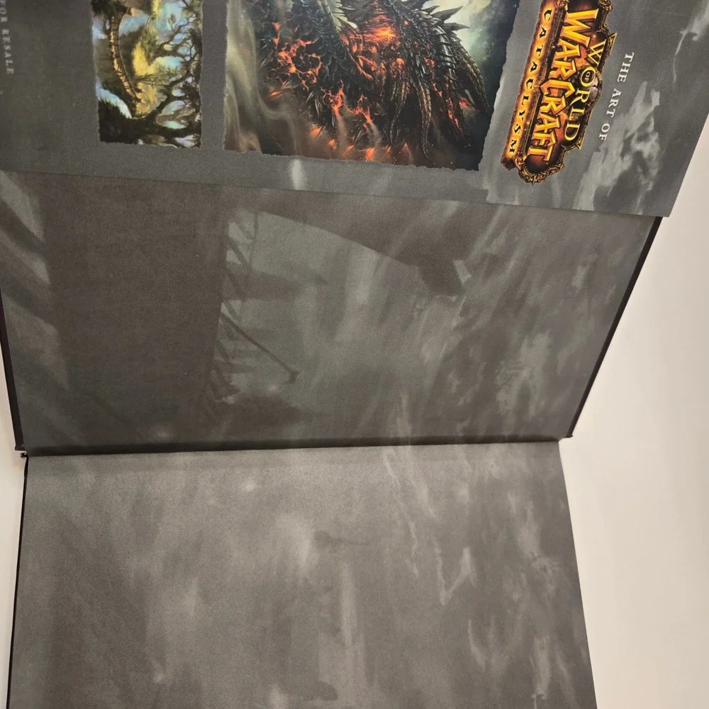 The Art of World of Warcraft Cataclysm Hardcover Art Book Blizzard Entertainment